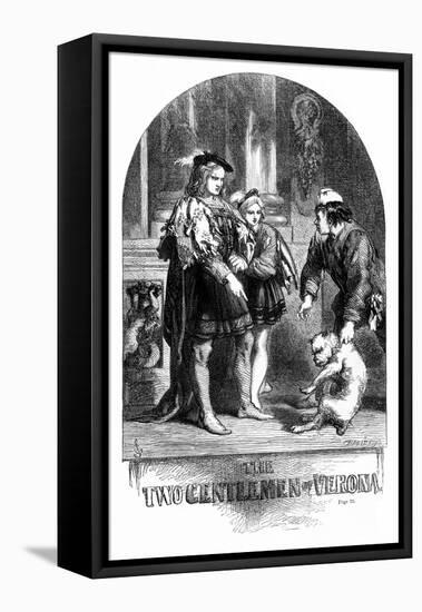 Two Gentlemen of Verona-John Gilbert-Framed Premier Image Canvas