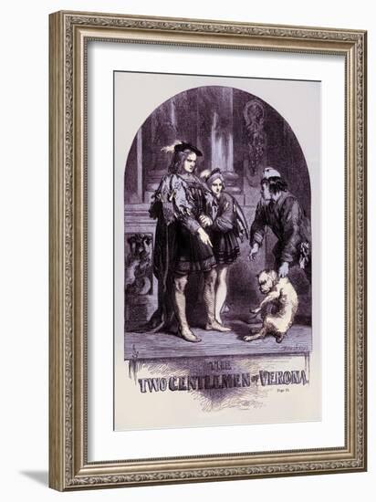 Two Gentlemen of Verona-John Gilbert-Framed Giclee Print