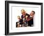 Two Gentlemen with Coffee-Norman Rockwell-Framed Giclee Print