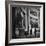 Two Girl Scouts Looking Up at Marble Statue of Abraham Lincoln, Rotunda of the Capitol Building-Alfred Eisenstaedt-Framed Photographic Print