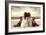 Two Girlfriends-Betsy Cameron-Framed Art Print