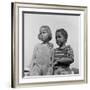 Two Girls at Camp Christmas Seals, a Racially Integrated Summer Camp in Haverstraw, NY-Gordon Parks-Framed Photo