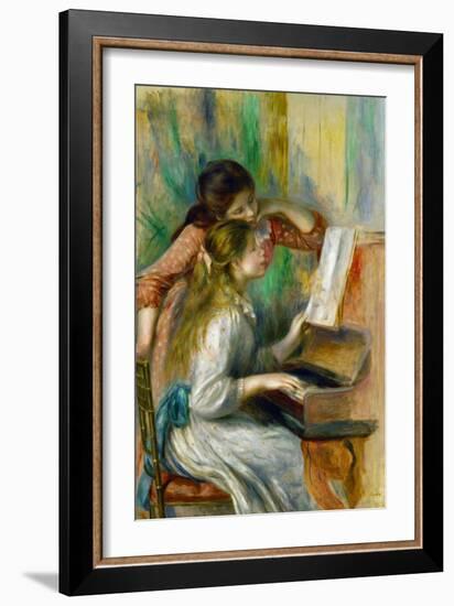 Two Girls at the Piano, 1892-Pierre-Auguste Renoir-Framed Giclee Print