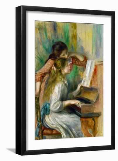 Two Girls at the Piano, 1892-Pierre-Auguste Renoir-Framed Giclee Print