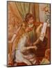 Two Girls at the Piano-Pierre-Auguste Renoir-Mounted Art Print