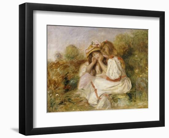 Two Girls, C.1890-Pierre-Auguste Renoir-Framed Giclee Print