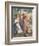 Two Girls in the Garden at Montmartre-Pierre-Auguste Renoir-Framed Giclee Print