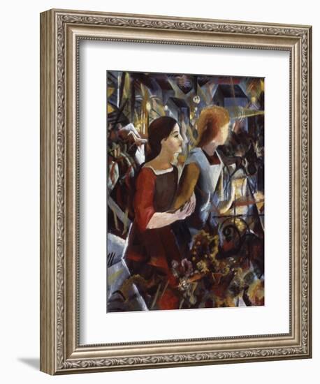 Two Girls-Auguste Macke-Framed Giclee Print