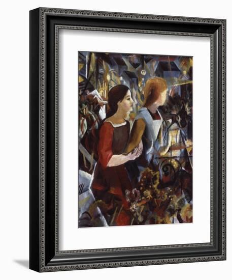 Two Girls-Auguste Macke-Framed Giclee Print