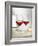 Two Glasses of Red Wine on Festive Table-Alexander Feig-Framed Photographic Print