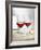 Two Glasses of Red Wine on Festive Table-Alexander Feig-Framed Photographic Print