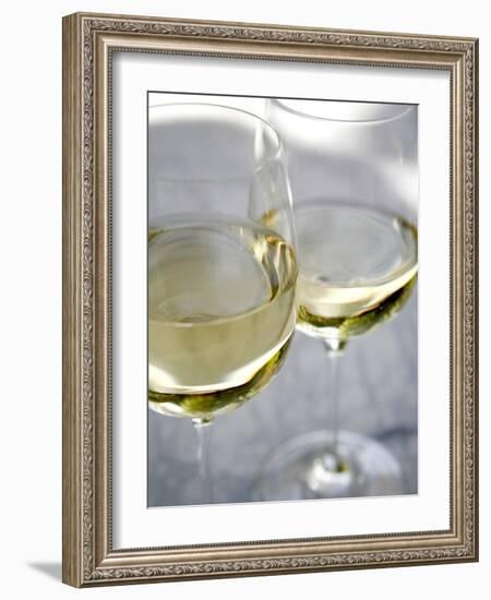 Two Glasses of White Wine-Katano Nicole-Framed Photo