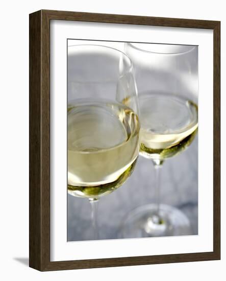 Two Glasses of White Wine-Katano Nicole-Framed Photo