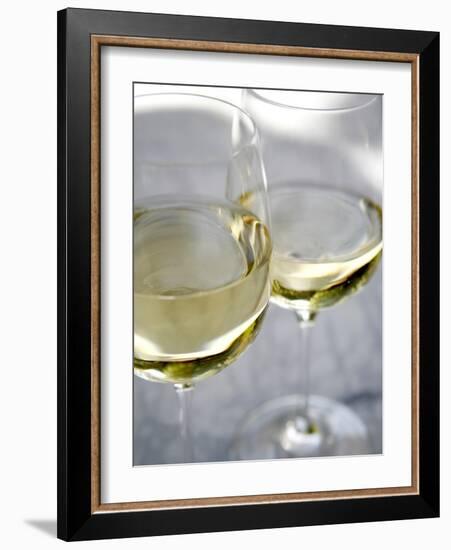 Two Glasses of White Wine-Katano Nicole-Framed Photo
