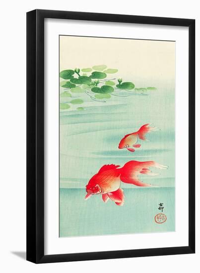 Two Goldfish-Koson Ohara-Framed Giclee Print