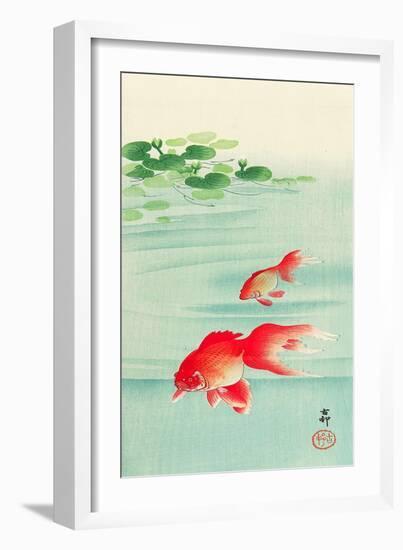 Two Goldfish-Koson Ohara-Framed Giclee Print