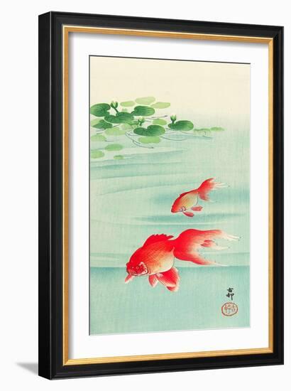 Two Goldfish-Koson Ohara-Framed Giclee Print