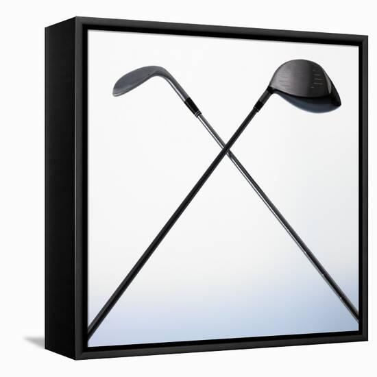 Two Golf Clubs-null-Framed Premier Image Canvas