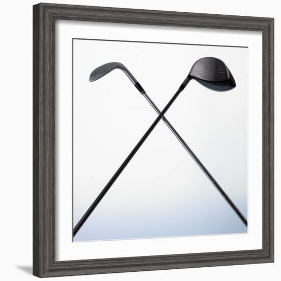 Two Golf Clubs-null-Framed Photographic Print