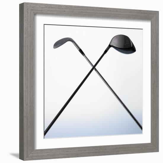 Two Golf Clubs-null-Framed Photographic Print