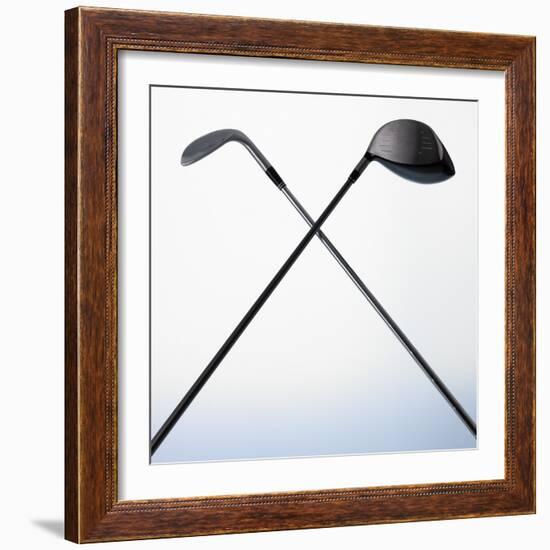 Two Golf Clubs-null-Framed Photographic Print