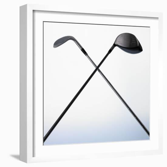 Two Golf Clubs-null-Framed Photographic Print