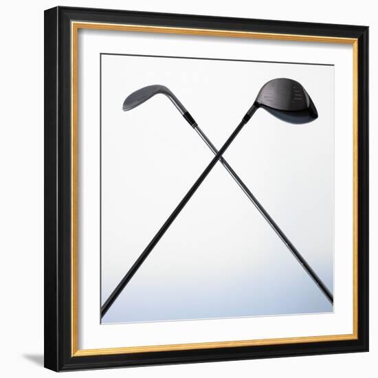 Two Golf Clubs-null-Framed Photographic Print