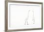 Two Great white egret in winter, Hungary-Bence Mate-Framed Photographic Print
