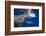 Two great white sharks Guadalupe Island, Mexico-David Fleetham-Framed Photographic Print