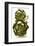 Two Green Artichokes-Alain Caste-Framed Photographic Print