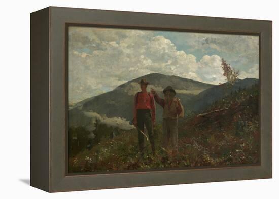 Two Guides, 1877 (Oil on Canvas)-Winslow Homer-Framed Premier Image Canvas