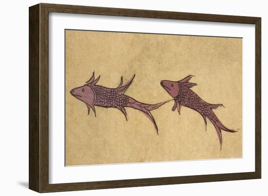 Two Gurnards-Aristotle ibn Bakhtishu-Framed Giclee Print