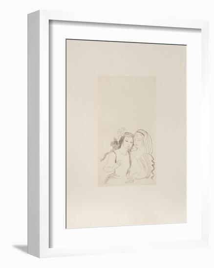 Two Gypsies-Marie Laurencin-Framed Collectable Print