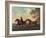 Two Hacks, 1789-George Stubbs-Framed Giclee Print