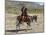 Two Happy Himba Girls Ride a Donkey to Market, Namibia-Nigel Pavitt-Mounted Photographic Print