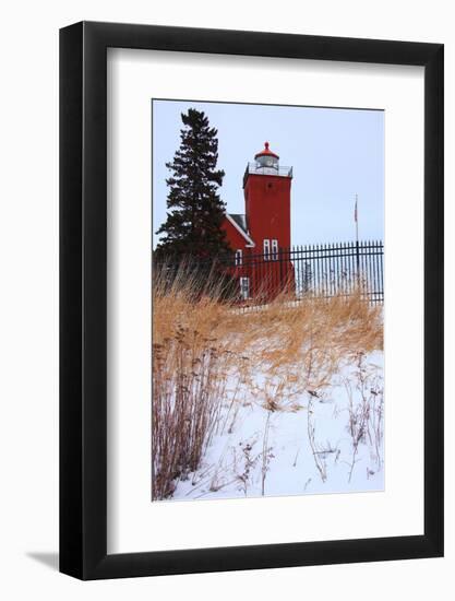 Two Harbors Lighthouse-johnsroad7-Framed Photographic Print