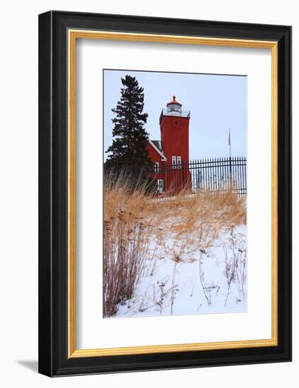 Two Harbors Lighthouse-johnsroad7-Framed Photographic Print