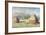 Two Haystacks-Claude Monet-Framed Giclee Print