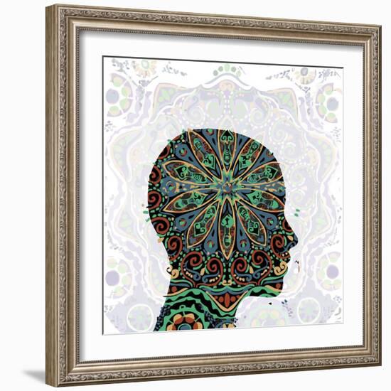 Two Head Cross-Teofilo Olivieri-Framed Giclee Print