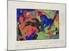 Two Horses, 1911-12-Franz Marc-Mounted Giclee Print