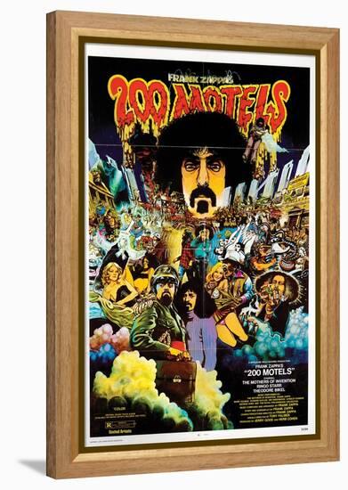 Two Hundred Hotels, Frank Zappa, 1971-null-Framed Stretched Canvas