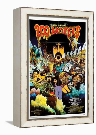 Two Hundred Hotels, Frank Zappa, 1971-null-Framed Stretched Canvas