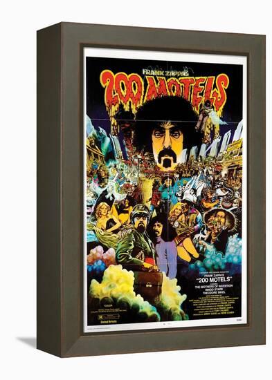 Two Hundred Hotels, Frank Zappa, 1971-null-Framed Stretched Canvas