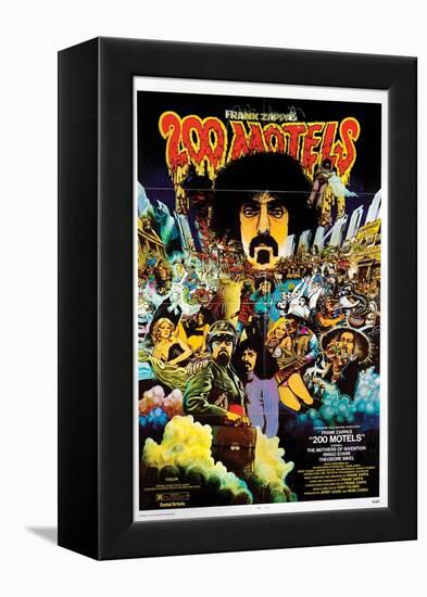 Two Hundred Hotels, Frank Zappa, 1971-null-Framed Stretched Canvas