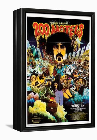 Two Hundred Hotels, Frank Zappa, 1971-null-Framed Stretched Canvas