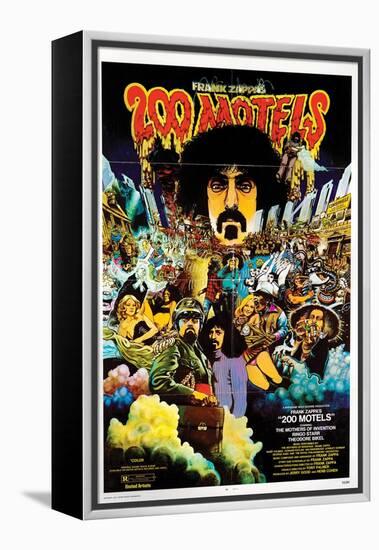 Two Hundred Hotels, Frank Zappa, 1971-null-Framed Stretched Canvas