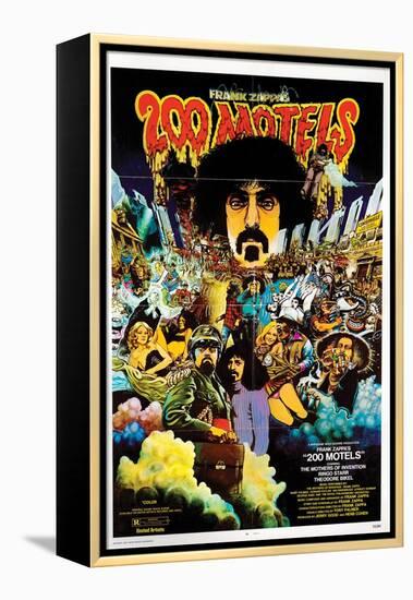 Two Hundred Hotels, Frank Zappa, 1971-null-Framed Stretched Canvas