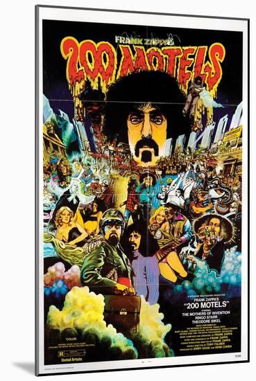 Two Hundred Hotels, Frank Zappa, 1971-null-Mounted Art Print