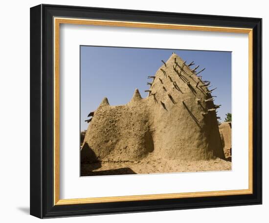 Two Hundred Year Old Mosque of Ba Sounou Sacko, Sekoro, Mali-De Mann Jean-Pierre-Framed Photographic Print