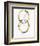 Two interlocked wedding rings-Matthias Kulka-Framed Photo